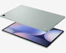 Een "Galaxy Tab S10 FE+" render. (Afbeeldingsbron: OnLeaks x SammyGuru)