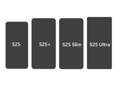 De Galaxy S25 Slim is mogelijk minder dan 15% dunner dan de Galaxy S25 Plus. (Afbeeldingsbron: Ice Universe)