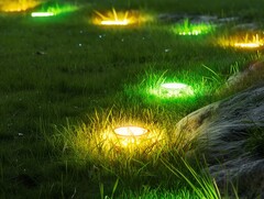Govee heeft de Outdoor Ground Lights 2 uitgebracht. (Afbeelding bron: Govee)