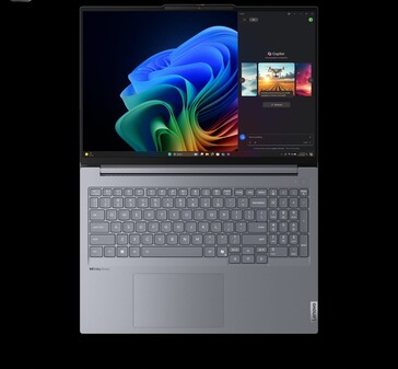 Lenovo ThinkBook 16 Gen 7 scherm en toetsenbord (bron: Lenovo)