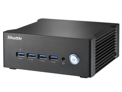 De nieuwe NA10H7 mini PC kan worden geconfigureerd met maximaal 64GB geheugen (Afbeeldingsbron: Shuttle)