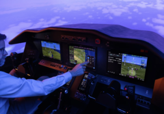 Het scherm van de Garmin G3000 Prime heeft gigabit-connectiviteit voor een hogere reactiesnelheid. (Afbeelding bron: Garmin)