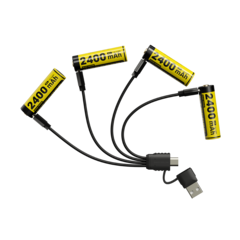 NH2400 van Nitecore met een kabelzweep (bron: Nitecore)