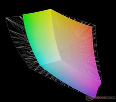 vs. Adobe RGB: 76,5% dekking