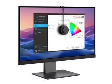 De 5K-monitor kan worden gekalibreerd (Afbeelding bron: ViewSonic)