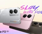 De Realme P3 5G is verkrijgbaar in de kleuren Space Silver, Comet Grey en Nebula Pink (Afbeelding bron: Realme)