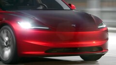 2024 Model 3 koplampen (Afbeeldingsbron: Tesla/YT)