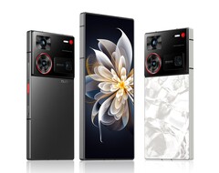 De Nubia Z70 Ultra zou wel eens het opvallende ontwerp van zijn voorgangers kunnen overnemen. (Afbeeldingsbron: ZTE)