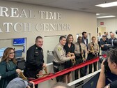 Sheriff's Department lanceert 24/7 cameratoezicht in Los Angeles met de feestelijke opening van het Real Time Watch Center. (Afbeeldingsbron: ASM Jacqui Irwin op X)