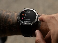 Amazfit lijkt een bloeddrukmeter te hebben uitgebracht voor de T-Rex 3. (Afbeelding bron: Amazfit)