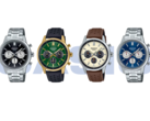 Van links naar rechts, Casio Edifice EFR-575D-1A, EFR-575CL-3A, EFR-575L-7A en de EFR-575D-2A. (Afbeeldingsbron: Casio)