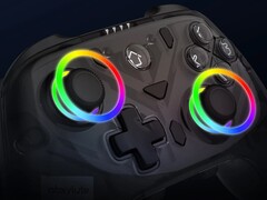 abxylute C8: Gamingcontroller met RGB-verlichting en dock (Afbeelding bron: abxylute)