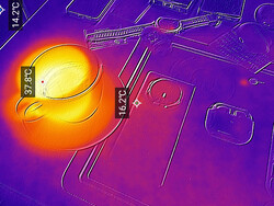 Opname van de warmtebeeldcamera van de Fire 6