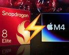 Snapdragon 8 Elite Gen 2 zou M4 iPad Pro kunnen onttronen in single-core prestaties, dankzij de toepassing van Armv9-A. (Afbeeldingsbron: Apple, Qualcomm, bewerkt)