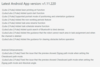 Het wijzigingslogboek voor Mammotion app versie 1.11.220 voor Android gebruikers. (Afbeeldingsbron: Mammotion)