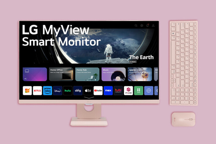 De nieuwe Smart Monitor Desktop Setup-bundel. (Bron: LG)