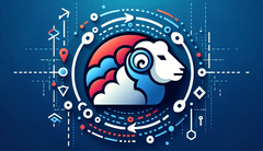 Service management daemon GNU Shepherd onofficieel logo (Afbeeldingsbron: Gegenereerd met DALL-E 3)