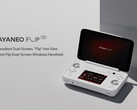 De Ayaneo Flip heeft twee schermen, een primeur voor een Windows-handheld. (Afbeeldingsbron: Ayaneo)