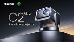 De Hisense C2 Ultra 4K Laserprojector. (Afbeeldingsbron: PR Newswire)