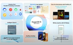 Ondanks de naam van het aankondigingsevenement, brengt OxygenOS 15 veel meer dan nieuwe AI-functies naar OnePlus-telefoons. (Afbeeldingsbron: OnePlus op YouTube)