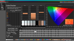 ColorChecker vóór kalibratie