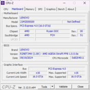 CPU-Z moederbord