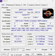 CPU informatie