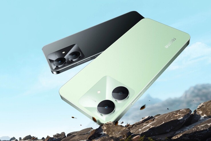 De Realme Note 60x is verkrijgbaar in de kleuren Wilderness Green en Marble Black (Afbeelding Bron: Realme)