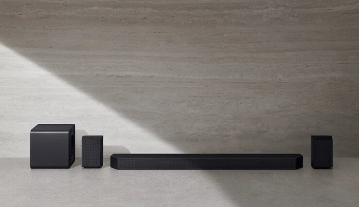 De Samsung Q990F soundbar (bron: Samsung)