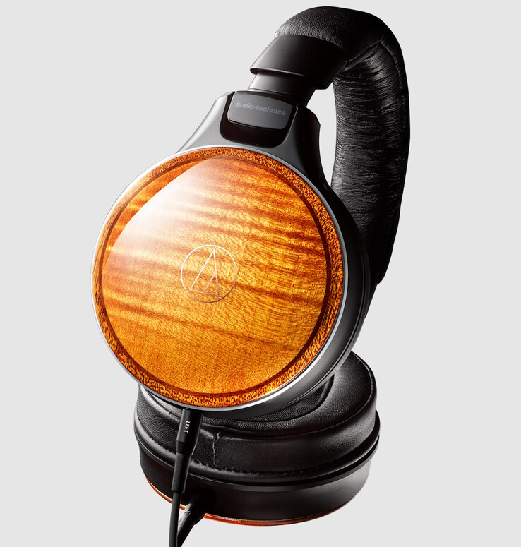 De ATH-WB LTD houten hoofdtelefoon maakt gebruik van mahonie, esdoorn en walnoot om een warm, gedetailleerd geluid te creëren. (Bron: A-T)