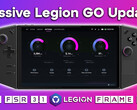 AMD FSR 3.1 en frame-generatie landt op Lenovo Legion Go (Afbeeldingsbron: ETA Prime op YouTube)