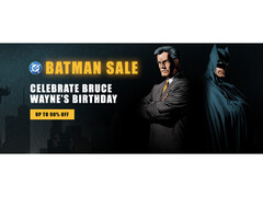 De coverafbeelding voor Warner Bros. en DC Batman uitverkoop op Steam met Bruce Wayne en Batman (Afbeelding Bron: Steam)