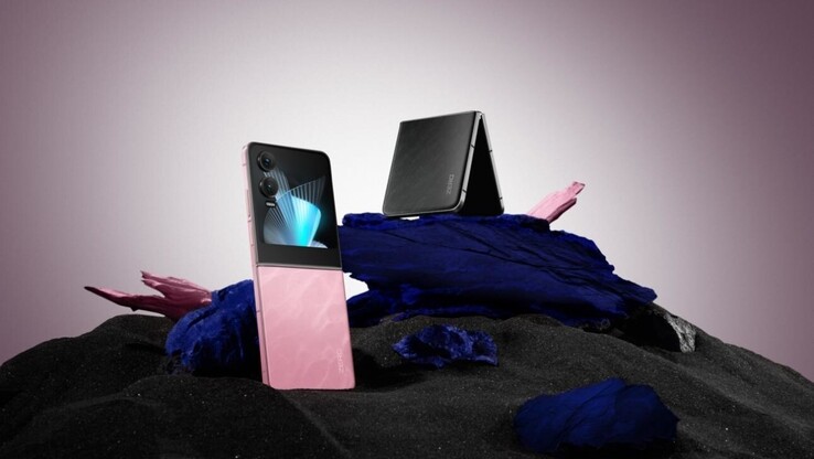 De Zero Flip zal verkrijgbaar zijn in Rock Black of Blossom Glow. (Bron: Infinix)