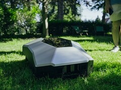 De Lawna robot grasmaaier maakt gebruik van visuele AI technologie in plaats van de traditionele grensdraad. (Afbeelding bron: Lawna)