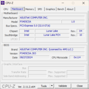 CPU-Z moederbord