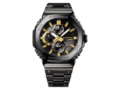 De Casio G-SHOCK GMC-B2100ZE-1A met de zwarte en gouden accenten. (Afbeeldingsbron: Casio)