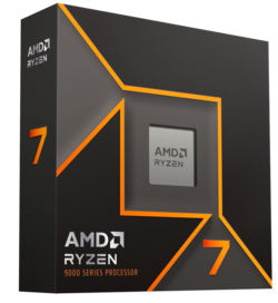 AMD Ryzen 7 9700X. Review-eenheid met dank aan AMD India