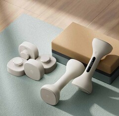 De Xiaomi Mijia Smart Dumbbells. (Afbeelding Bron: Xiaomi)