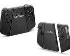 De Legion Go Charging Connector wordt bevestigd aan de afneembare controllers van de Legion Go. (Afbeeldingsbron: Lenovo)