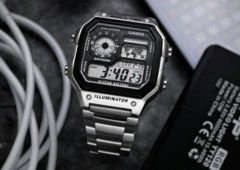 De Casio AE-1200WHD-1AV, die dankzij de metalen elementen slechts $13 duurder is dan de basisversie van de AE-1200WH-1A. (Afbeeldingsbron: MTR Watches)