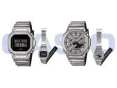 De uitgelekte ontwerpen van de Casio GM-2100YM-8A en de GM-5600YM-8. (Afbeeldingsbron: Great G-Shock World)