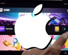 Een YouTuber heeft Fortnite op een iPad buiten de EU geïnstalleerd, ondanks alle inspanningen van Apple. (Afbeeldingsbron: Saunders Tech on X / Apple - bewerkt)