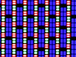 Sub-pixel array