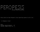 Peropesis Linux opstartscherm (Afbeelding bron: LinuxStory)