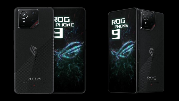 De ROG Phone 9-serie zal een soortgelijk ontwerp hebben als de ROG Phone 8-serie. (Afbeeldingsbron: ASUS)