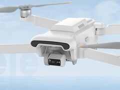 De X8 Tele Max is een nieuwe drone met een gimbal en twee camera&#039;s. (Afbeeldingsbron: Fimi)