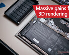 3D rendering workflows zagen enkele van de grootste verbeteringen op Linux. (Afbeeldingsbron: Notebookcheck - bewerkt)