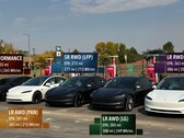 De Model 3 LR heeft zijn officiële actieradius ruimschoots overtroffen (Afbeelding bron: OutofSpec/YT)