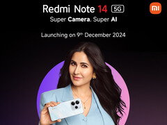 De Redmi Note 14 5G wordt toch direct wereldwijd uitgebracht. (Afbeeldingsbron: Xiaomi)