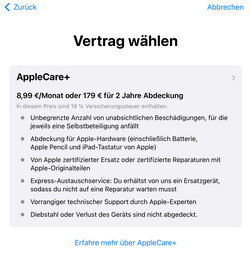 AppleCare+ is optioneel verkrijgbaar.